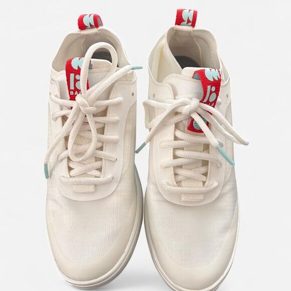 BALA Twelves Flow Sneakers – White Knit Clog-Sneaker, Size 6.5 nursing hospital - Picture 2 of 8